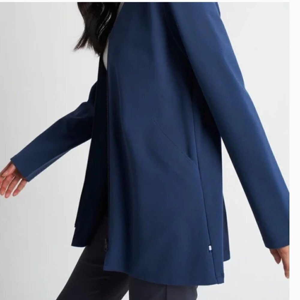 Kit + Ace Made to Move Jacket in Navy Blue Size XS Casual Athletic Lightweight
